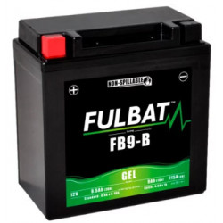 BATERÍA MOTO GEL 12V 9Ah...