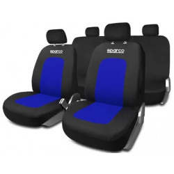 JUEGO FUNDAS SPORT NEGRO/AZUL