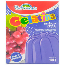 GELATINA -NUTRIMEALS -UVA...