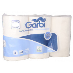 PAPEL HIGIENICO GARBI 6...