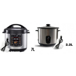 COMBO -OLLA  ARROCERA NEGRA...