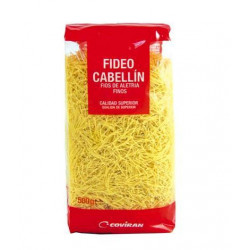 Fideo Cabellín Covirán (500 g)