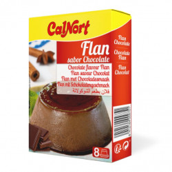 Flan Sabor Chocolate...