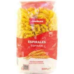 Pasta Espirales Covirán...