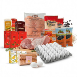 Cesta del Mes con cerdo