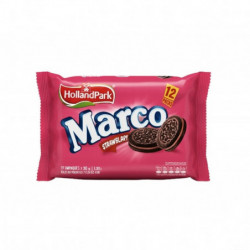 Galletas con Crema de Fresa...