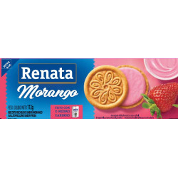 Galletas con crema de fresa...