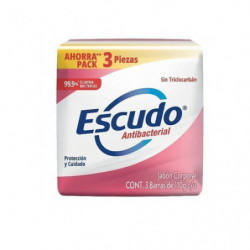 Jabón Escudo Rosa (3u x...