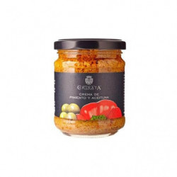 Crema Pimientos y Aceitunas...