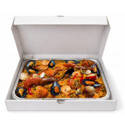 Paella de mariscos (Para 4...