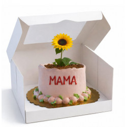Cake maceta de girasol para...