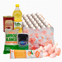 Cesta del mes con pollo