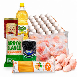 Cesta del mes con pollo