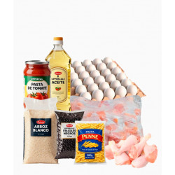 Cesta del mes con pollo (La...