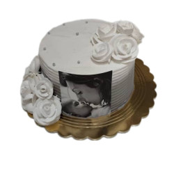 Cake con imagen comestible...